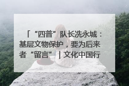 “四普”队长冼永城：基层文物保护，要为后来者“留言”｜文化中国行·我在广东找文物