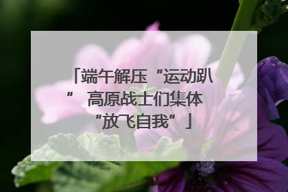 端午解压“运动趴” 高原战士们集体“放飞自我”