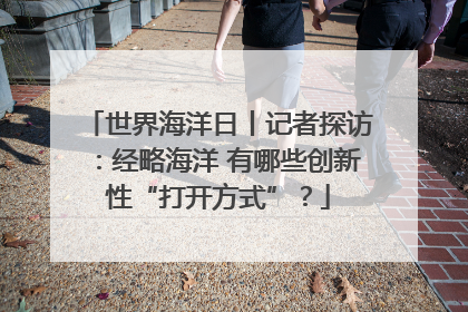 世界海洋日丨记者探访：经略海洋 有哪些创新性“打开方式”？