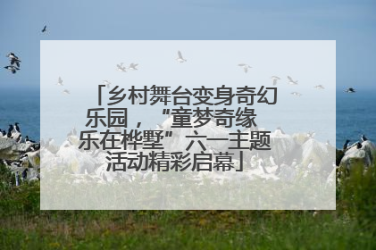 乡村舞台变身奇幻乐园，“童梦奇缘 乐在桦墅”六一主题活动精彩启幕
