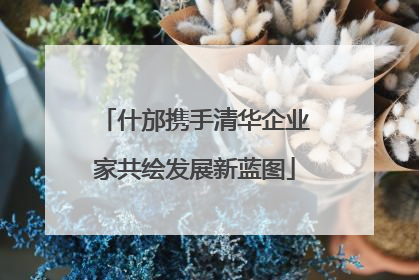 什邡携手清华企业家共绘发展新蓝图