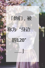 他们，被称为“身边的120”……