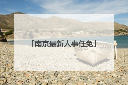 南京最新人事任免