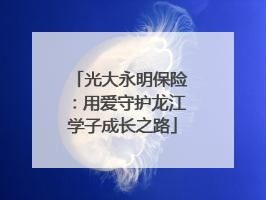 光大永明保险：用爱守护龙江学子成长之路