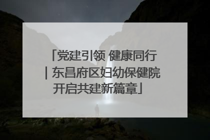 党建引领 健康同行｜东昌府区妇幼保健院开启共建新篇章