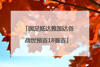 国足抵达雅加达备战世预赛18强赛