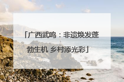 广西武鸣：非遗焕发蓬勃生机 乡村添光彩