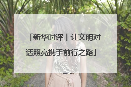 新华时评丨让文明对话照亮携手前行之路