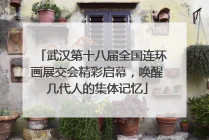 武汉第十八届全国连环画展交会精彩启幕，唤醒几代人的集体记忆