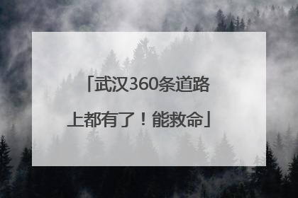 武汉360条道路上都有了！能救命
