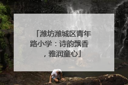 潍坊潍城区青年路小学：诗韵飘香，雅润童心