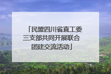 民盟四川省直工委三支部共同开展联合团建交流活动