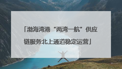 渤海湾港“两湾一航”供应链服务北上通道稳定运营