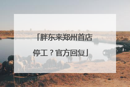 胖东来郑州首店停工？官方回复