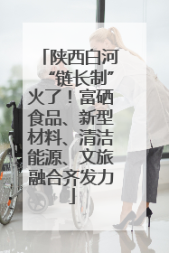 陕西白河“链长制”火了！富硒食品、新型材料、清洁能源、文旅融合齐发力