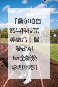 黛尔珀自然与科技完美融合：揭秘d'Alba全新焕彩四重奏