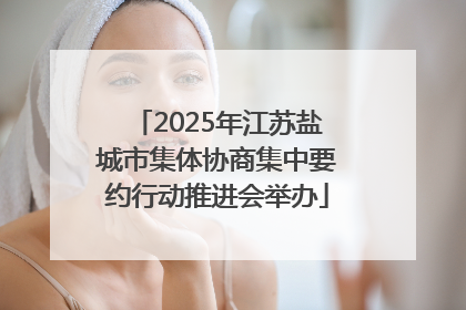 2025年江苏盐城市集体协商集中要约行动推进会举办