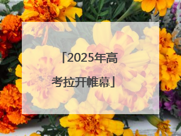 2025年高考拉开帷幕